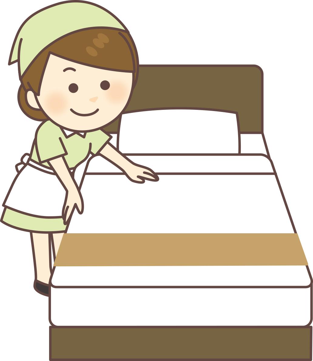 【ベッドメイキング】9時～15時の短時間でホテルでの客室清掃