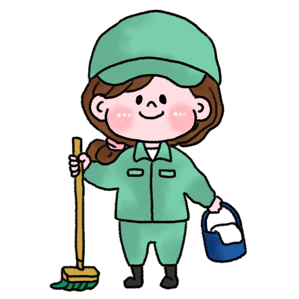 平日3日のみ✅年齢不問の男女活躍中✅ダブルワークにも◎小学校の清掃員❤